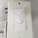 Leviton 6619-DW White Dial Fan Speed Controller Single Pole