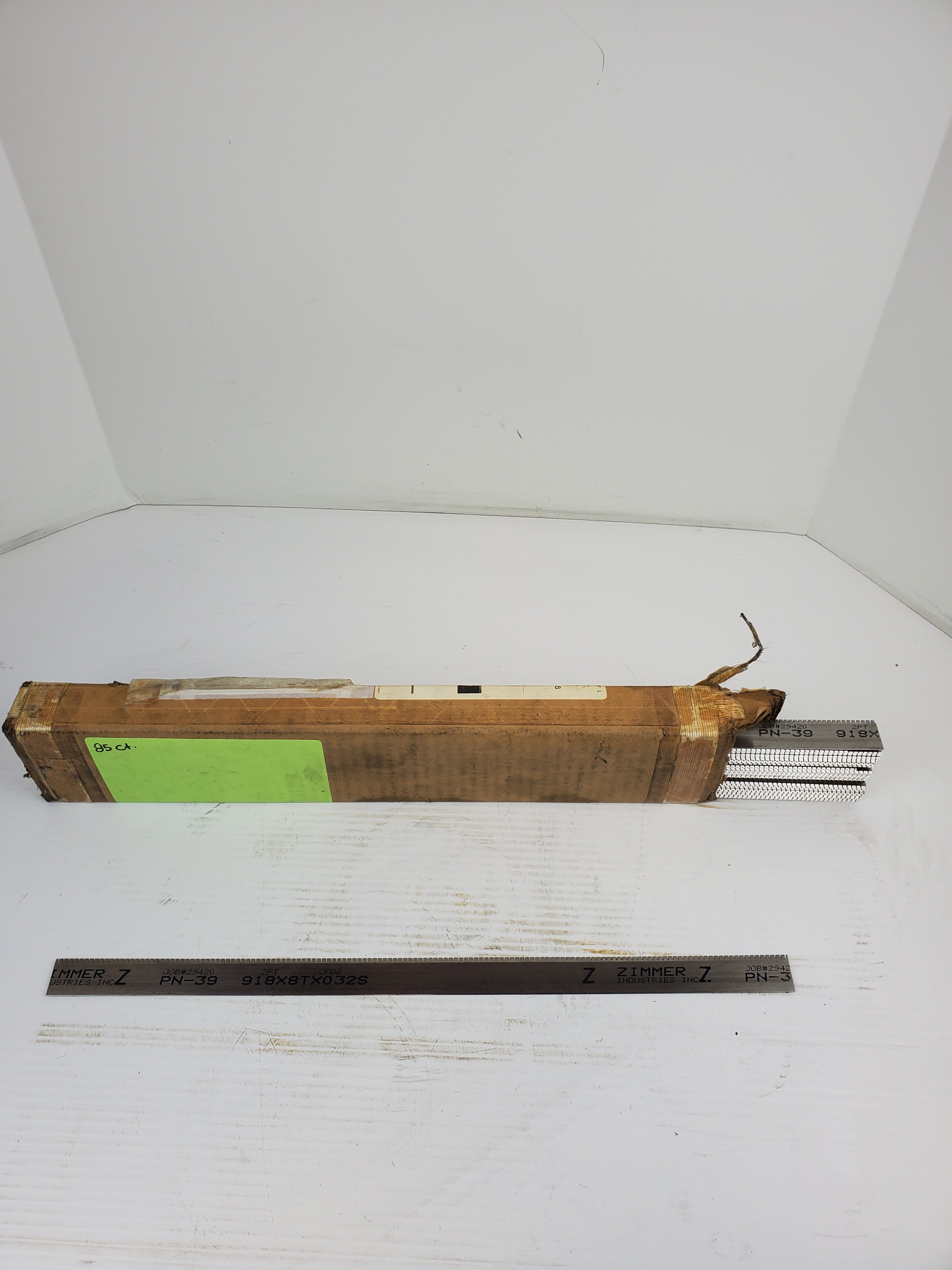 Zimmer Industries Steel Rule 918X8TX032S PN-39 Partial Box (85 Count)