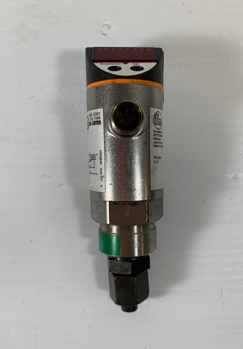 IFM PN7002 Electronic Pressure Sensor 4350 PSI