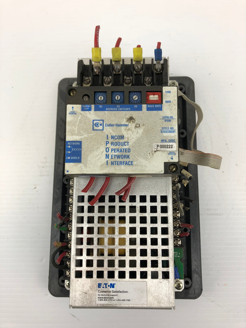 Eaton Cutler-Hammer MP-3000 Protective Relay MP-3010 66D2205G01 Rev .07