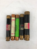 Mixed Lot of 5 Fuses FRS-R 1-6/10 FRS-R-12 FRS-R-10 TRS15R FRS-R-60