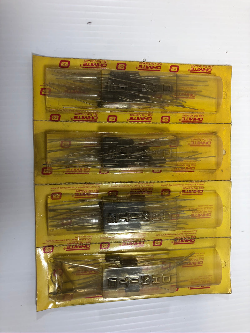 Ohmite 23J330 Axial Wirewound Resistors 3W 330 Ohms 100 Pieces