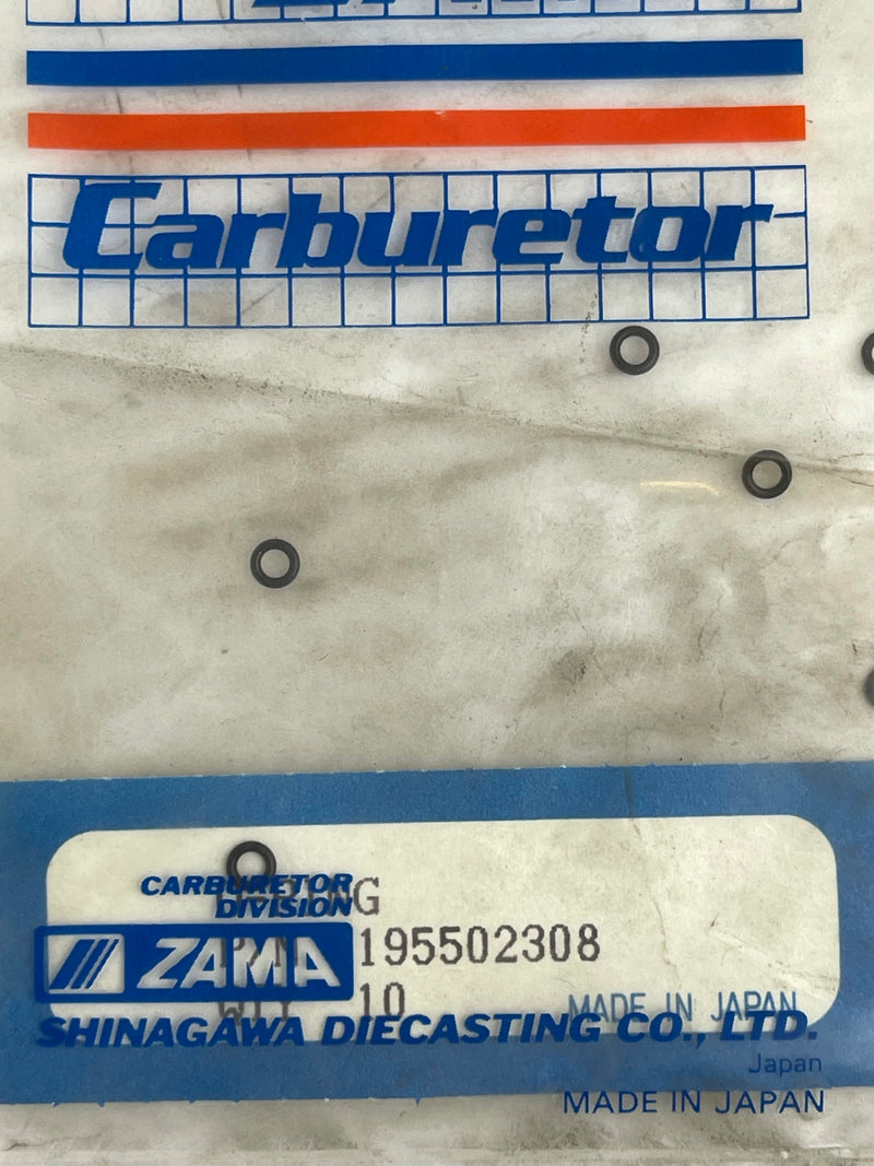 Zama O-Ring P/N: 195502308 Package of 10