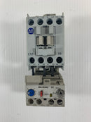 Allen-Bradley 100-C12*10 Ser. A Contactor and 193-EA1EB Ser. B Relay