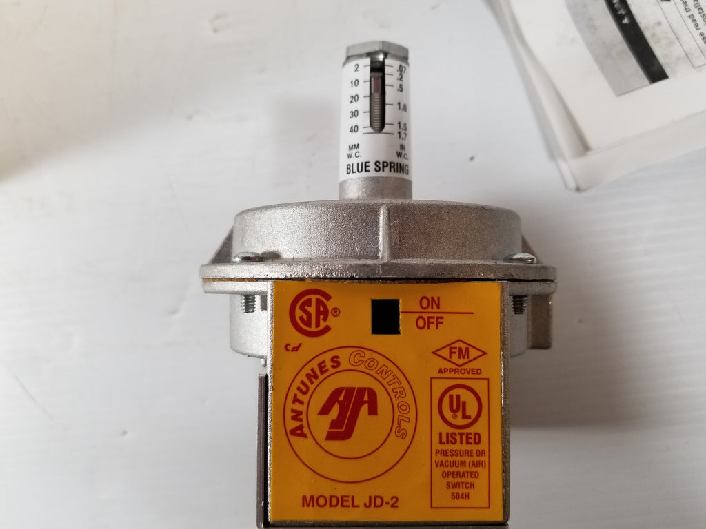 Antunes JD2 Blue 801111301 Pressure Switch Metal Logics, Inc.