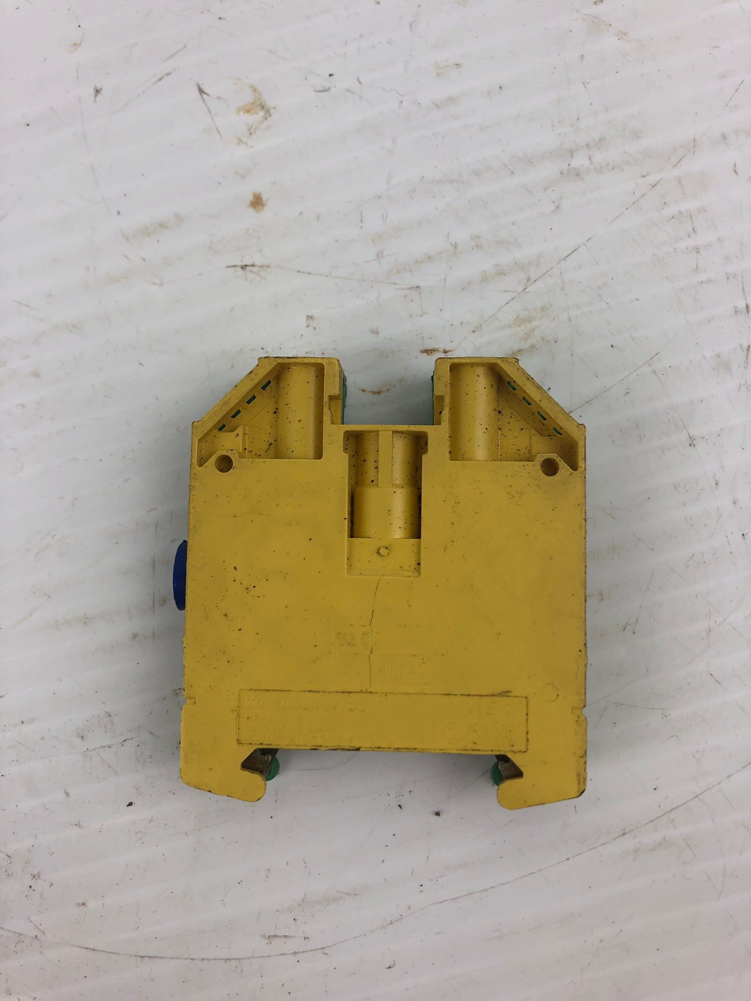 Weidmuller WPE 16 Green Yellow Terminal Block WPE16