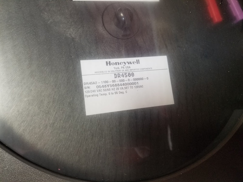 Honeywell DR45A2-1100-00-000-0-000000-0 Circular Chart Recorder