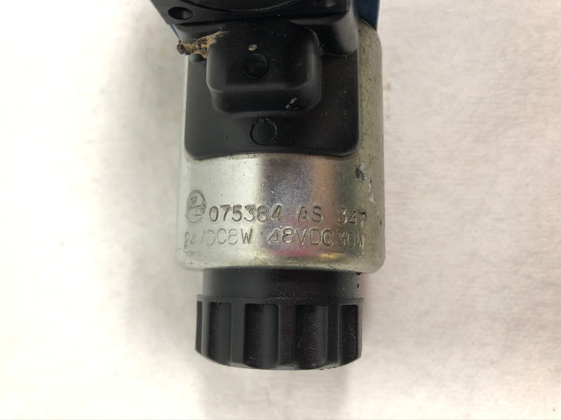 Rexroth 4WE6J62-EG24N9DK24L1 SO407 Double Solenoid Valve