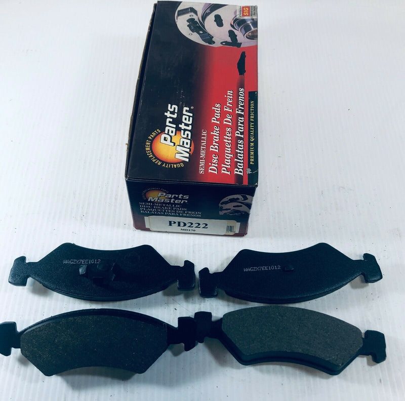 Parts Master MD170 Semi-Metallic Disc Brake Pads PD222