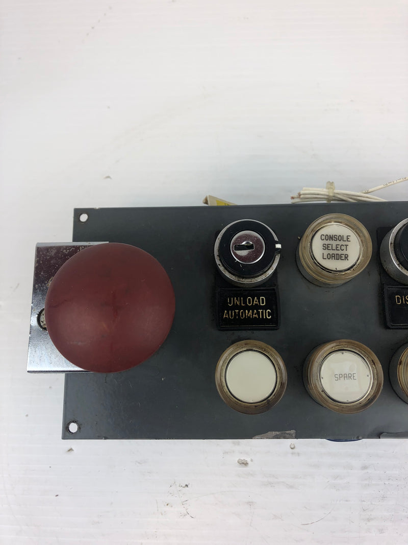 Indicator Push Button Light Up Panel - With Allen-Bradley and Rees Push Buttons