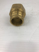 Dixon Quick Coupling V12F12-B-E 1-1/2" H-NIP NPTF Brass Series V