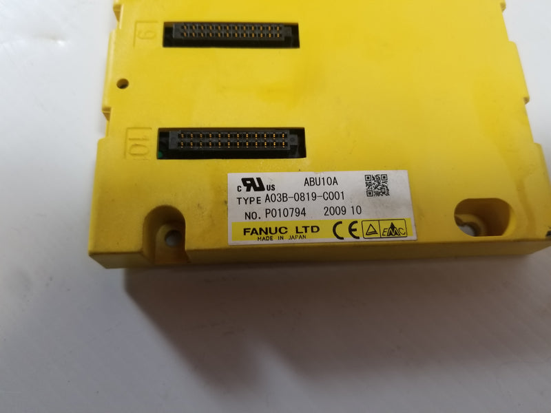 Fanuc A03B-0819-C001 PLC 10 Slot Base with Modules 008