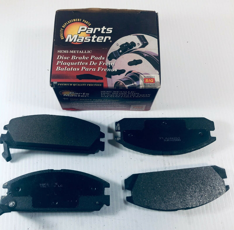 Parts Master Semi-Metallic Disc Brake Pads MD334 PD334