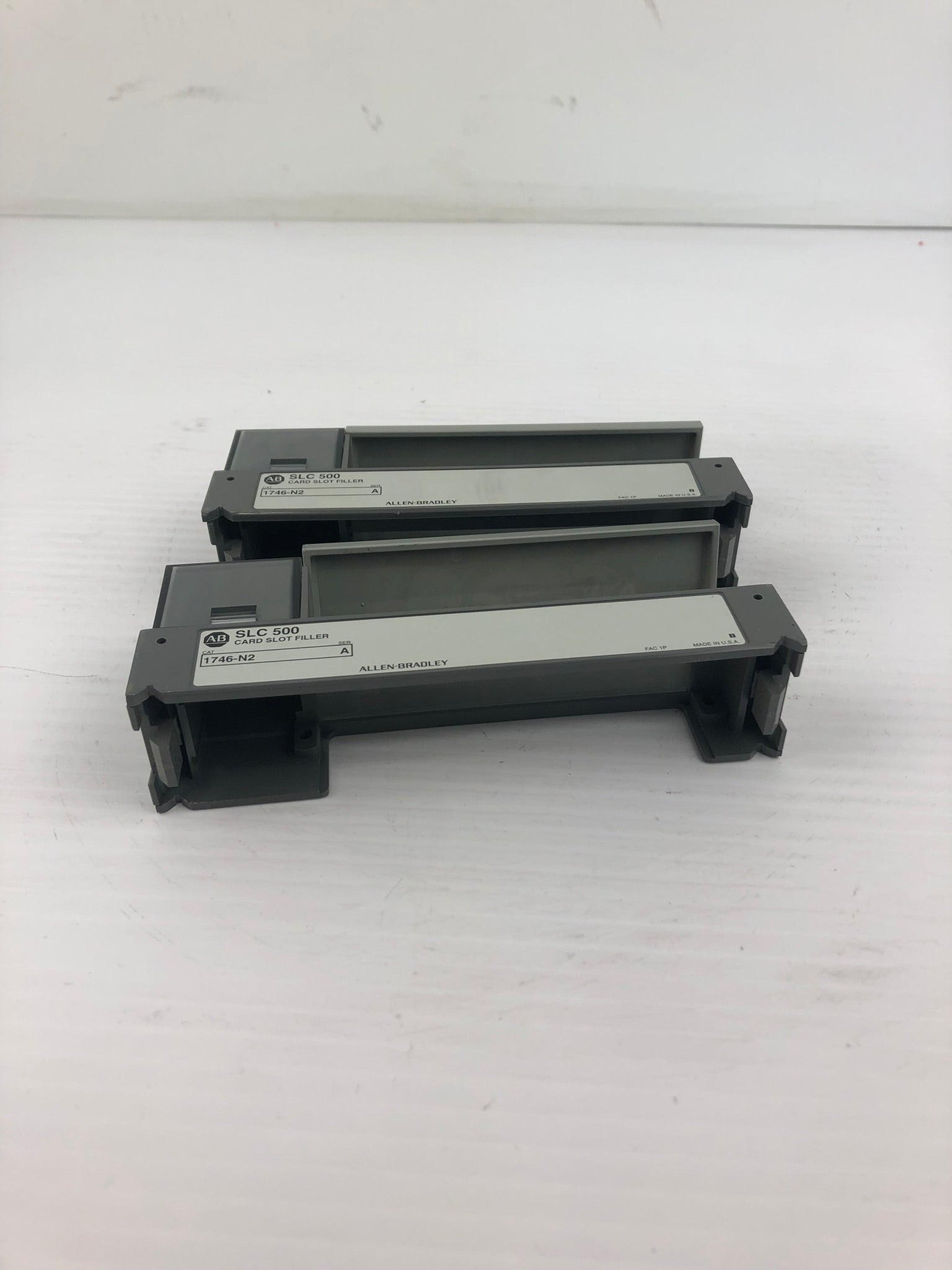 Allen-Bradley 1746-N2 Card Slot Filler Series A SLC 500 - Lot of 2