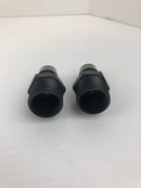 3/4" x 2-3/8" x 7/8" Barbed Hose Fitting Adapter ( lot of 2 )