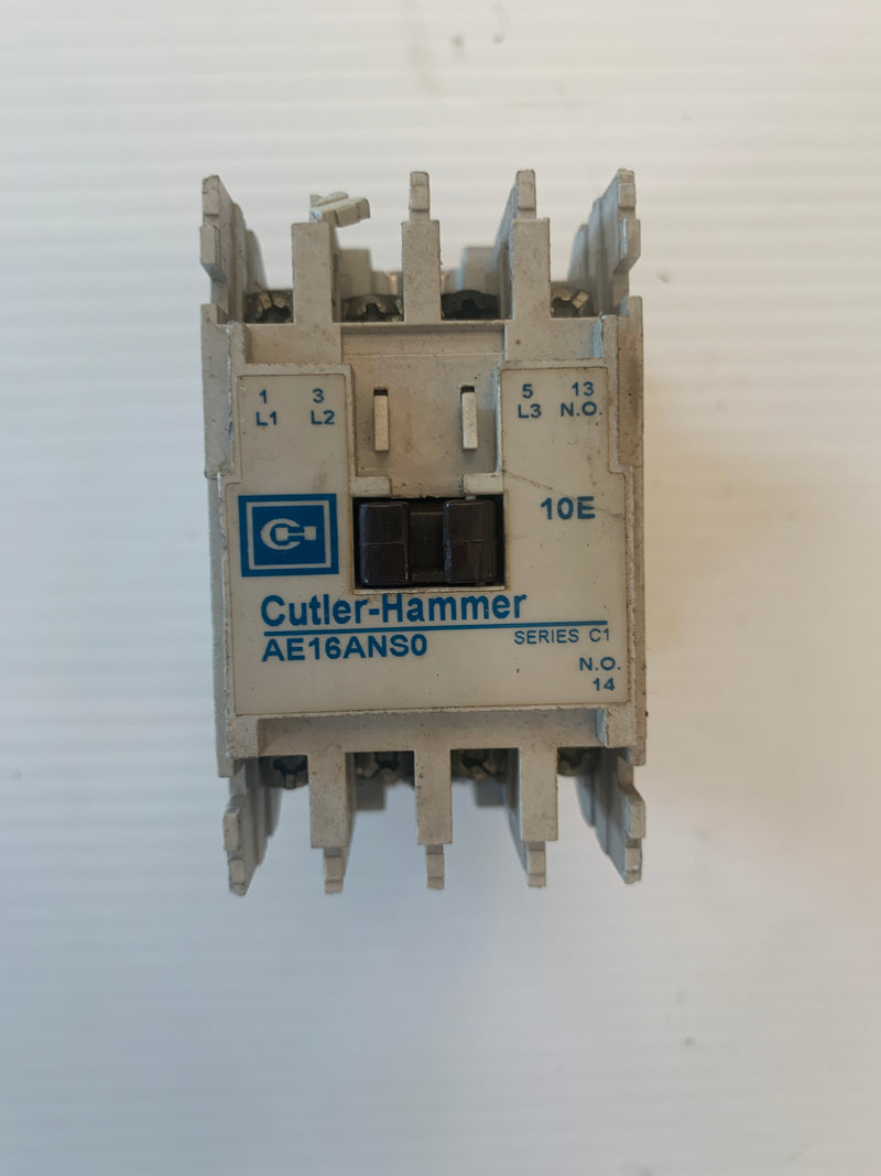Cutler Hammer AE16ANSO Series C1 Contactor