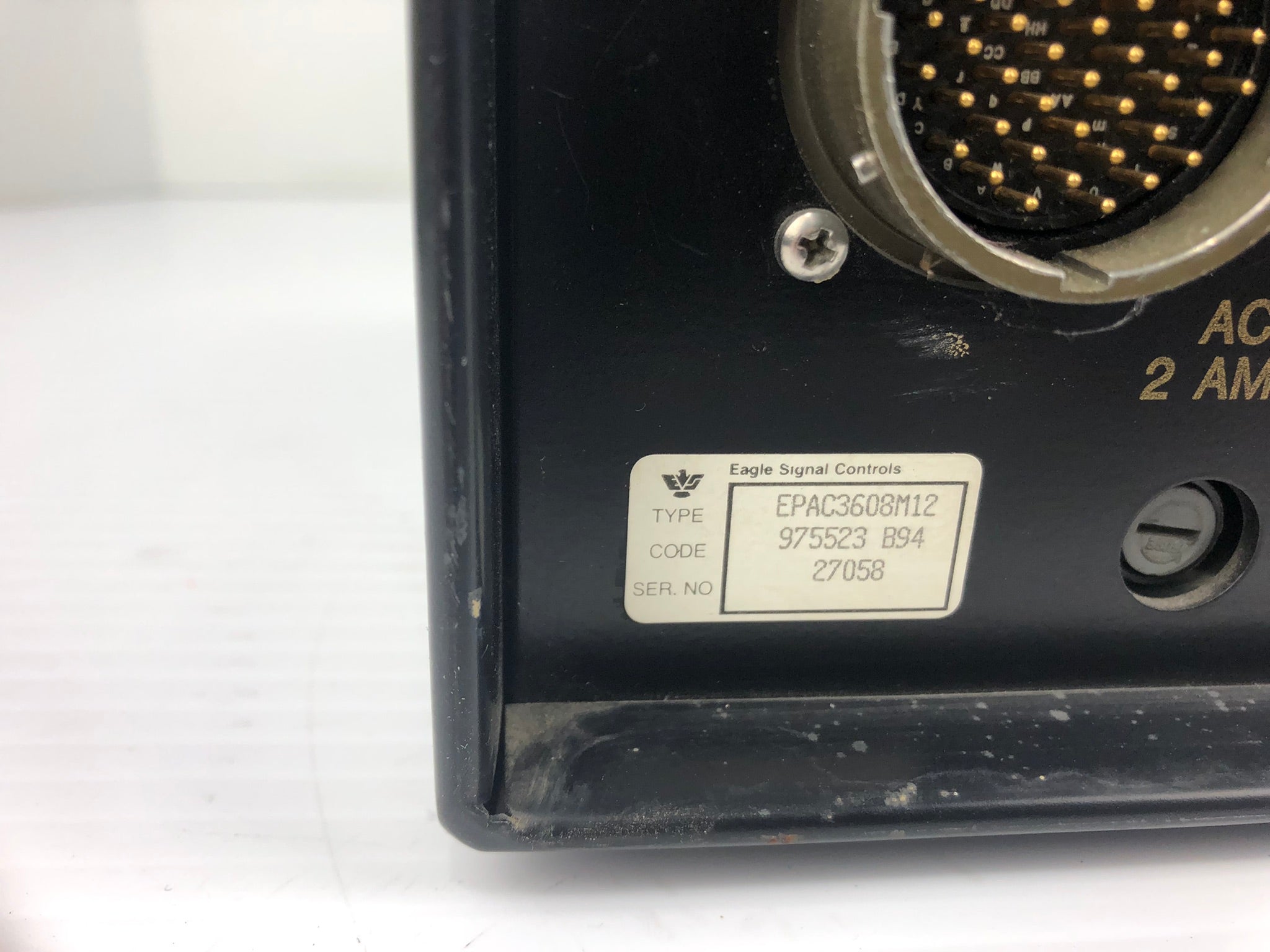 Eagle EPAC3608M12 Traffic Control Systems Code 975523 B94 Serial 27058 ***