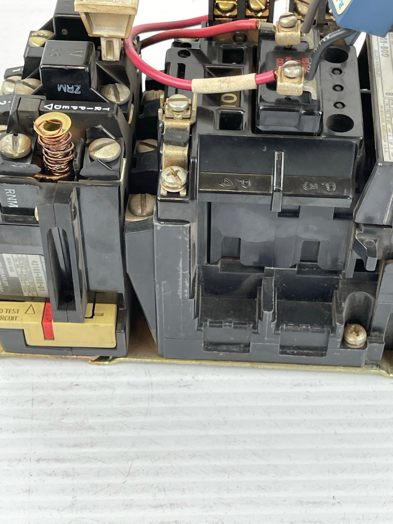 Allen-Bradley 509-BOD Series B Motor Starter Contactor Size 1 cracked case
