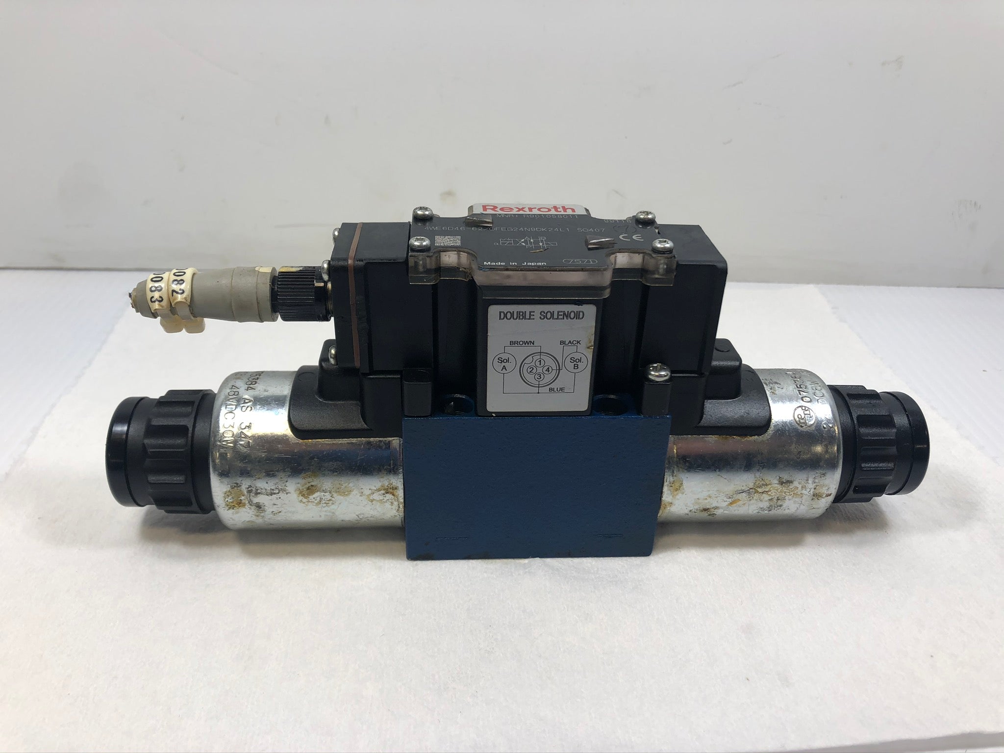 Rexroth 4WE6D46-62/OFEG24N9DK24L1 SO407 Double Hydraulic Solenoid Valve
