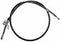 Raybestos BC95727 Parking Brake Cable PG Plus Professional Grade Rear Right