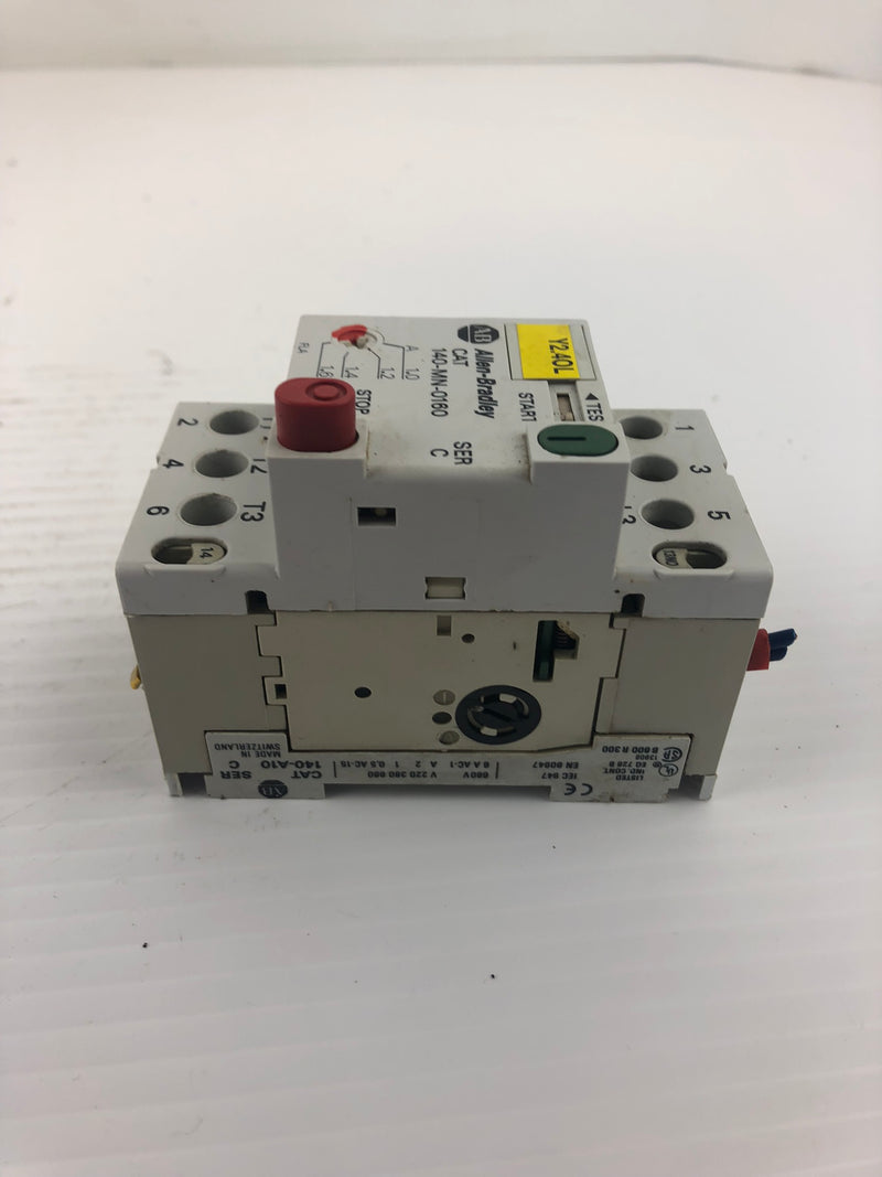 Allen-Bradley 140-MN-0160 Manual Motor Starter Series C