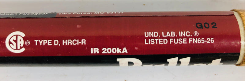 Bullet Fuses Box Of 8 12 AMP ECSR12
