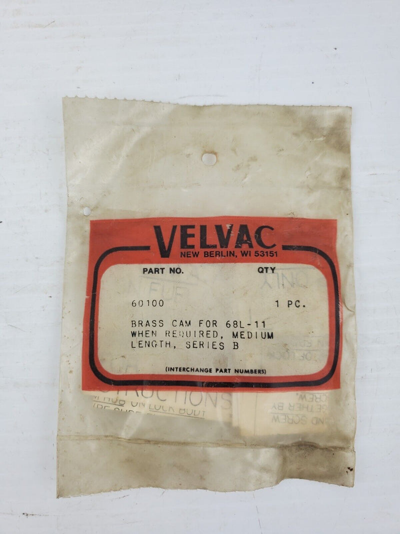 Velvac 60100 Brass Cam Kit For 68L-11