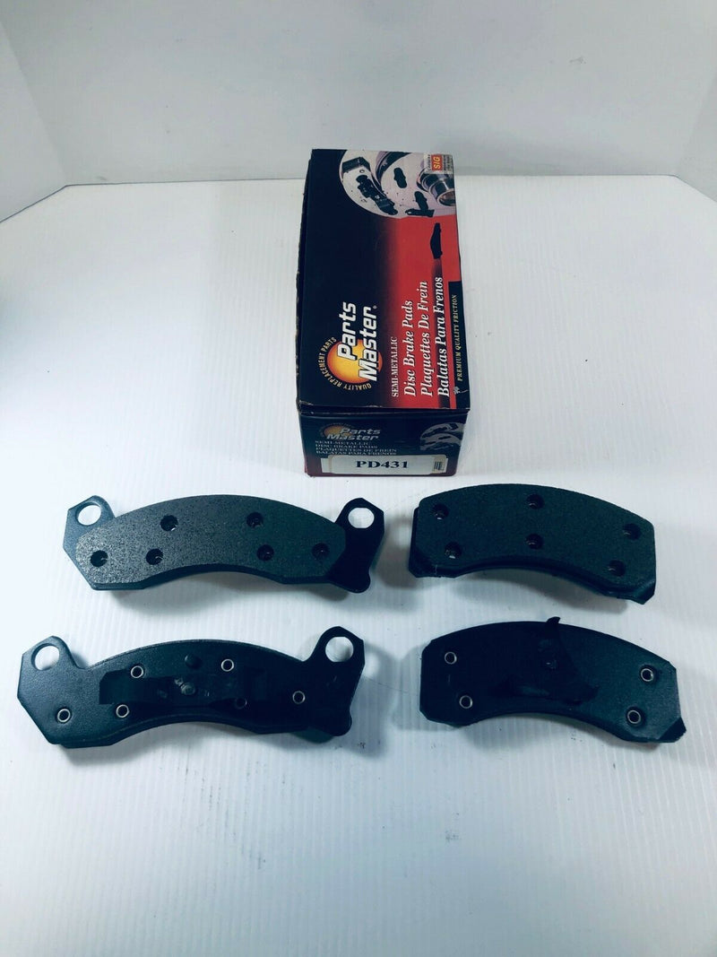 Parts Master Semi-Metallic Disc Brake Pads MD431 PD431