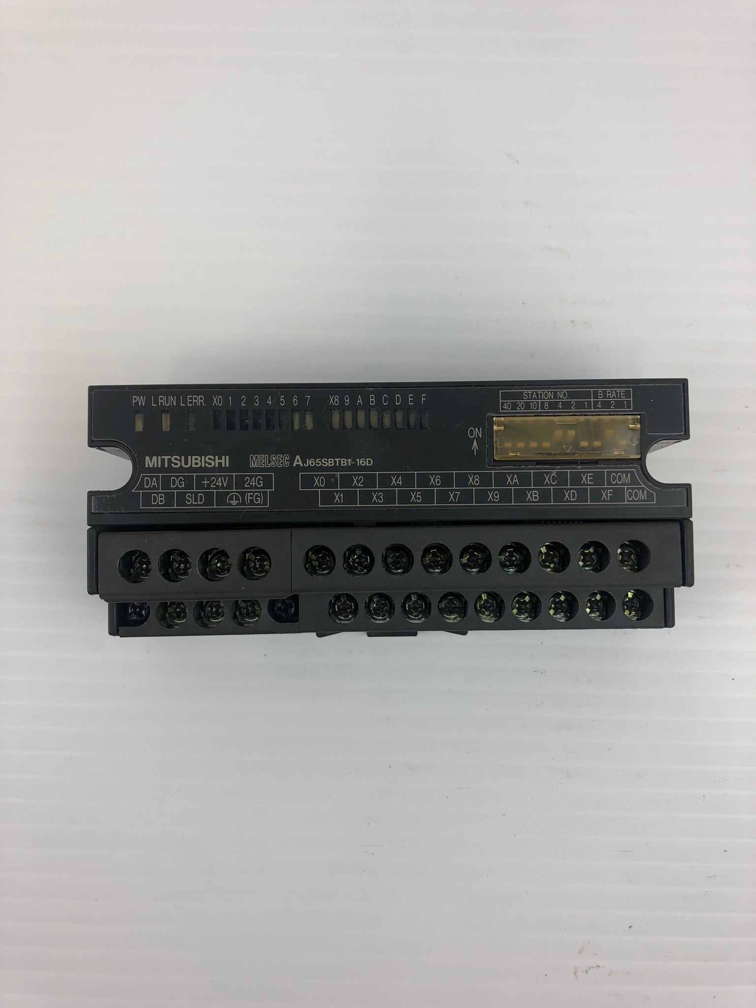 Mitsubishi Melsec AJ65SBTB1-16D CC-Link Input Unit 24VDC 7mA