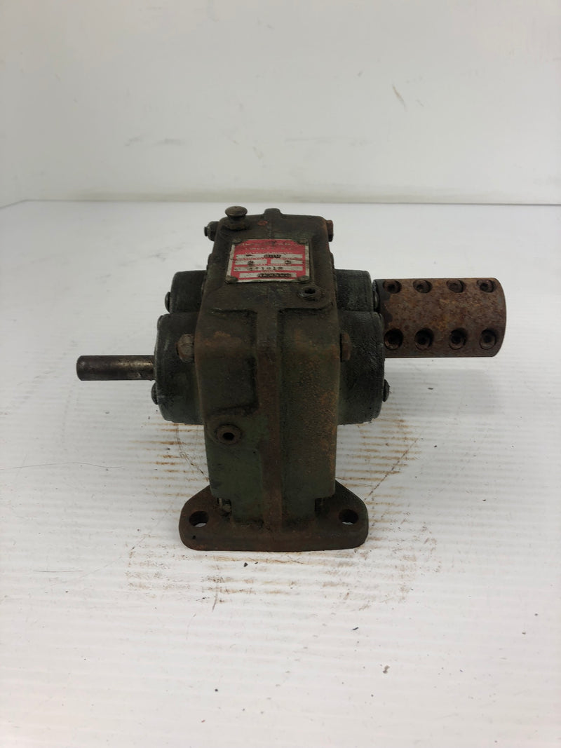Ohio Gear HH0 Gear Reducer Box Ratio to 1 2, Assembly B
