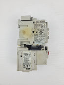 Allen-Bradley 100-C12*10 Ser. A Contactor and 193-ED1CB Series C Block