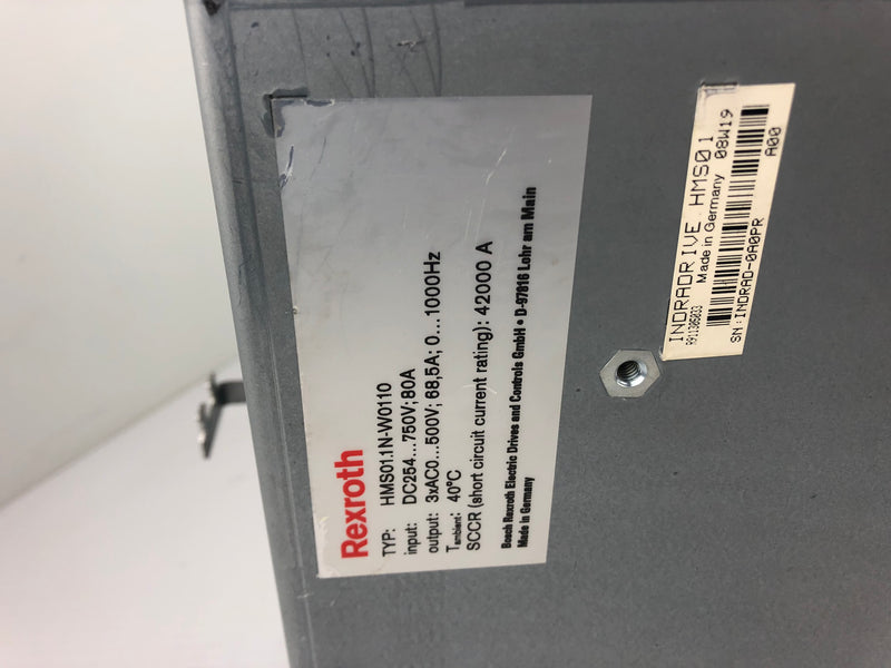 Rexroth HMS01.1N-W0110 Indradrive Drive