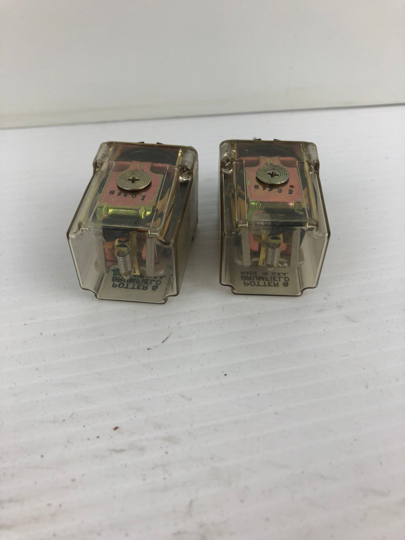 Potter & Brumfield KRPIIDN Relay 24VDC - Lot of 2