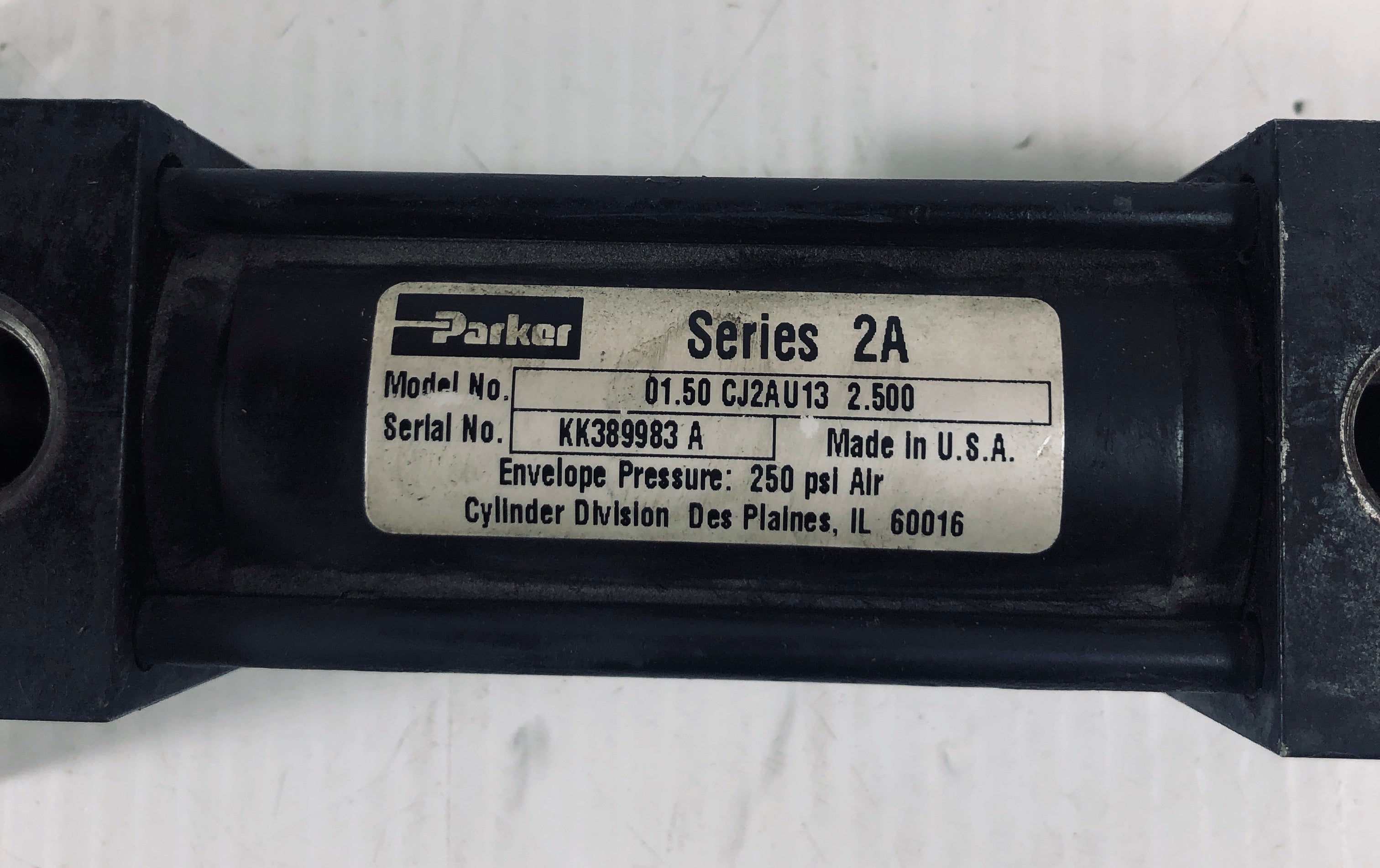 Parker Cylinder Series 2A 1.50 CJ2AU13 2.5 250 PSI