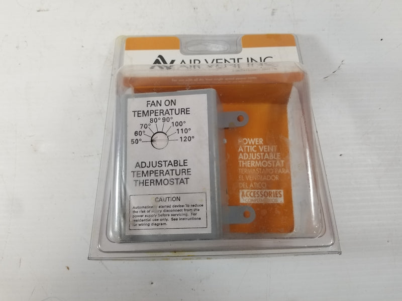 Air Vent Inc 3HJN6 Attic Fan Thermostat