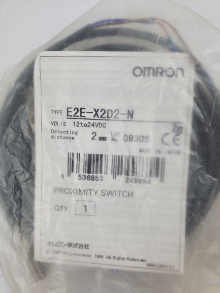 Omron E2E-X2D2-N Proximity Switch 12-24 VDC 2mm