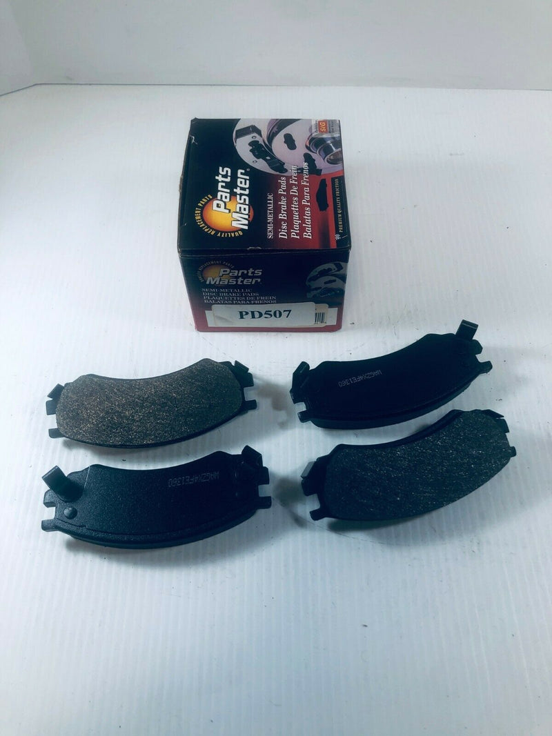 Parts Master Semi-Metallic Disc Brake Pads MD507 PD507