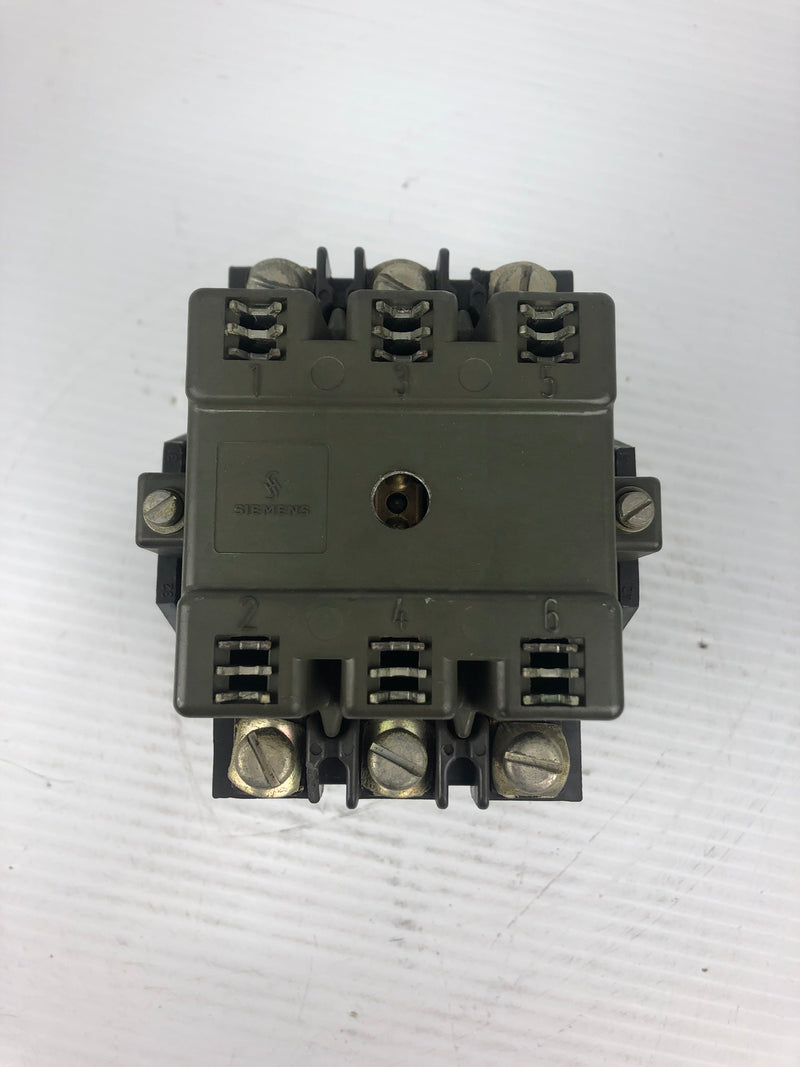 Siemens 3TA23 Contactor 15-0A