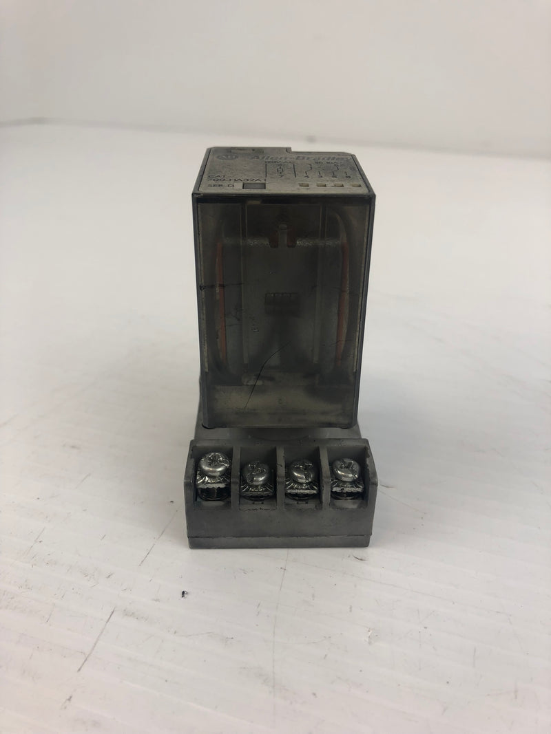 Allen-Bradley 700-HA32A1 Series D Relay 120VAC and 700-HN126 Series A 10A 300V