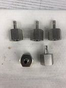 Parker 4-6 T2HG-SS Female Adapter - Lot of 5