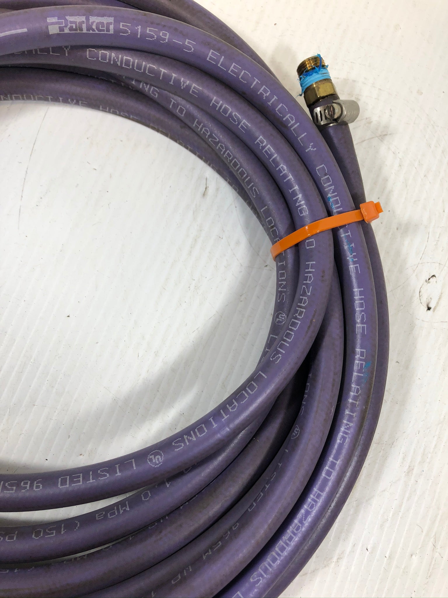 Parker 5159-5 Electrically Conductive Hose Hazardous Locations 1.0MPa 150 PSI