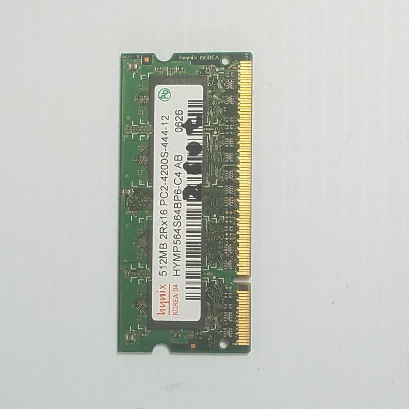 Hynix 512MB 2Rx16 PC2-4200S-444-12 HYMP564S64BP6-C4 AB