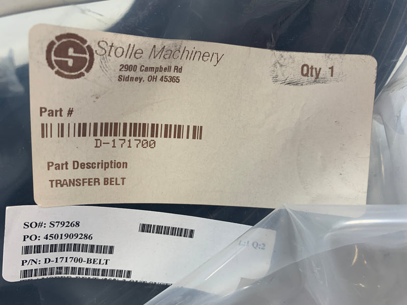 Stolle Machinery Transfer Belt D-171700