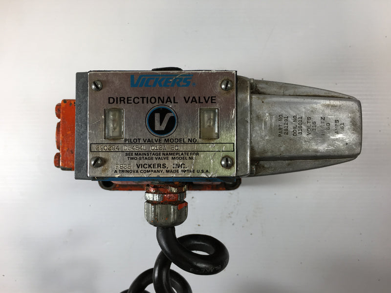 Vickers Directional Valve 290394-DG4S4L-012A-50