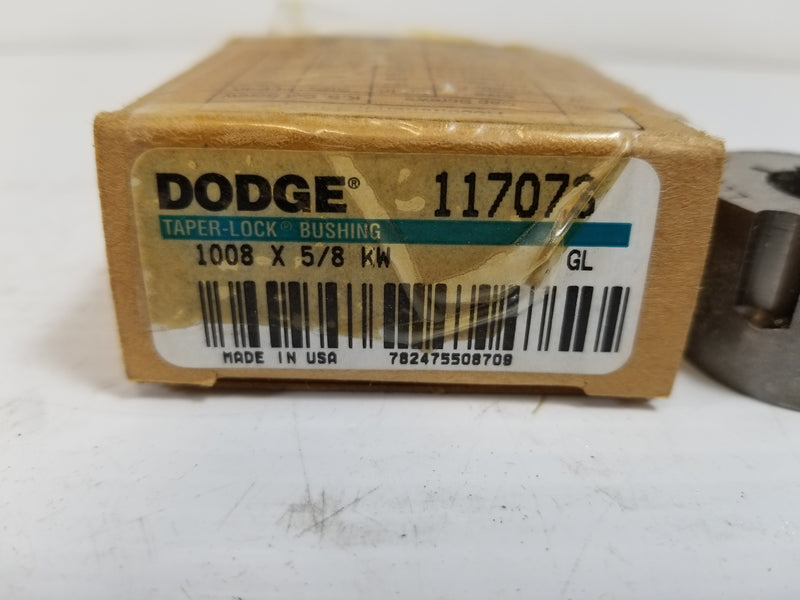 Dodge 117073 Taper Lock 1008 X 5/8 KW Bushing