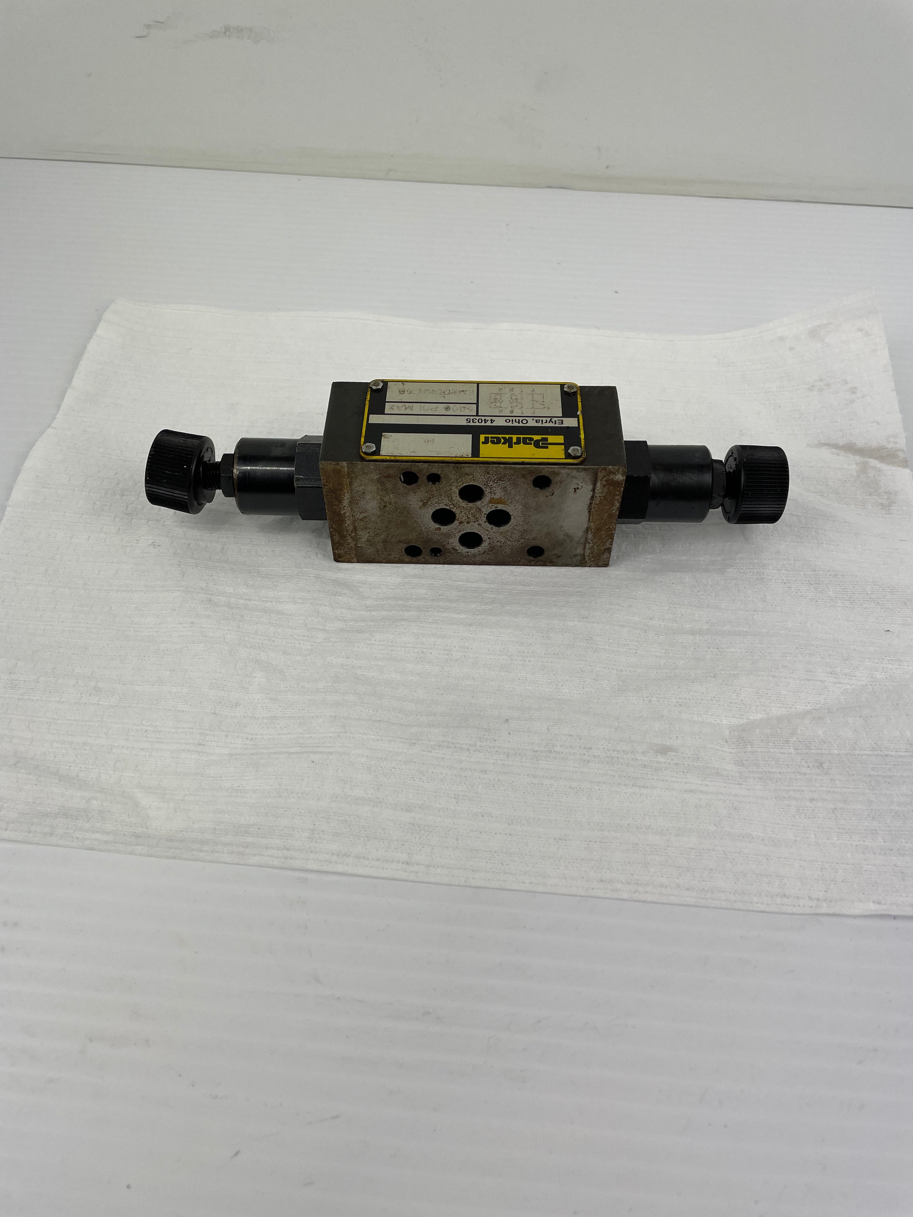 Parker FM2DDKN 50 HL Hydraulic Pressure Control Valve 5000 PSI Max