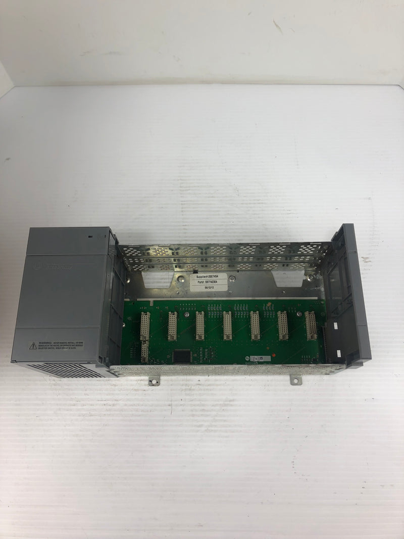 Allen Bradley 1746-A7 7 Slot PLC Rack Series B 1746-P2