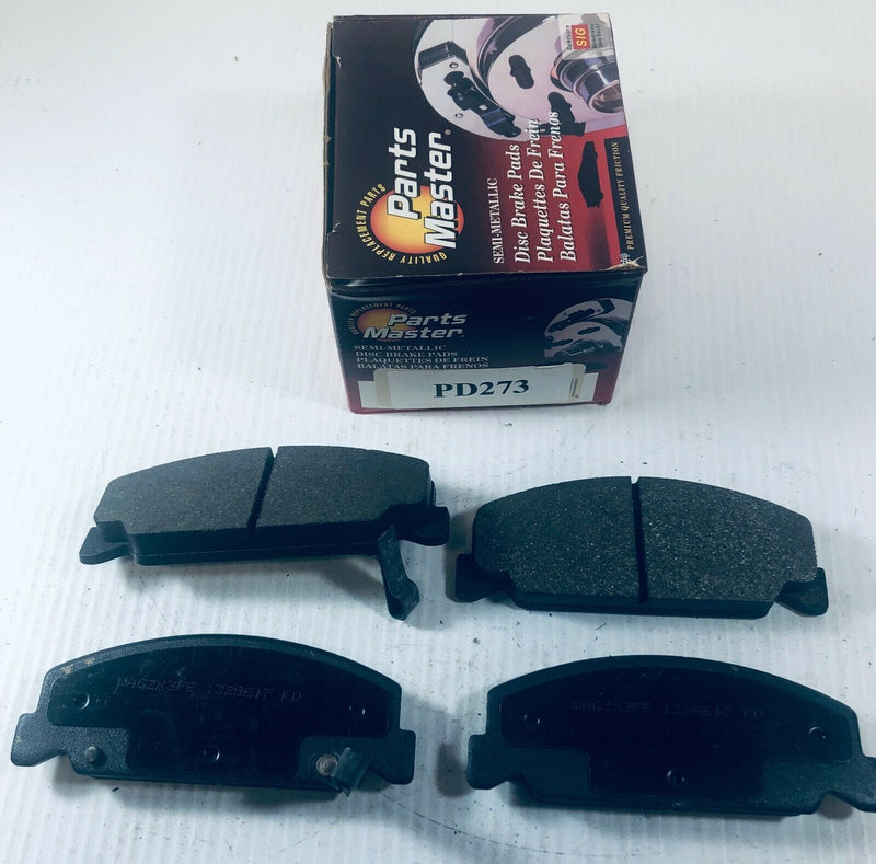 Parts Master Semi-Metallic Disc Brake Pads MD273 PD273