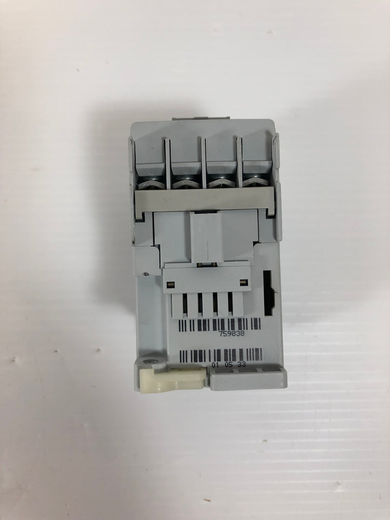 Allen-Bradley 100-C16*10 Ser B Contactor with 100-FSV136 Ser A Contact Block