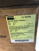 Dayton 1DYN2 Electric Motor Vibrator 115V 1/9 HP 3600 RPM